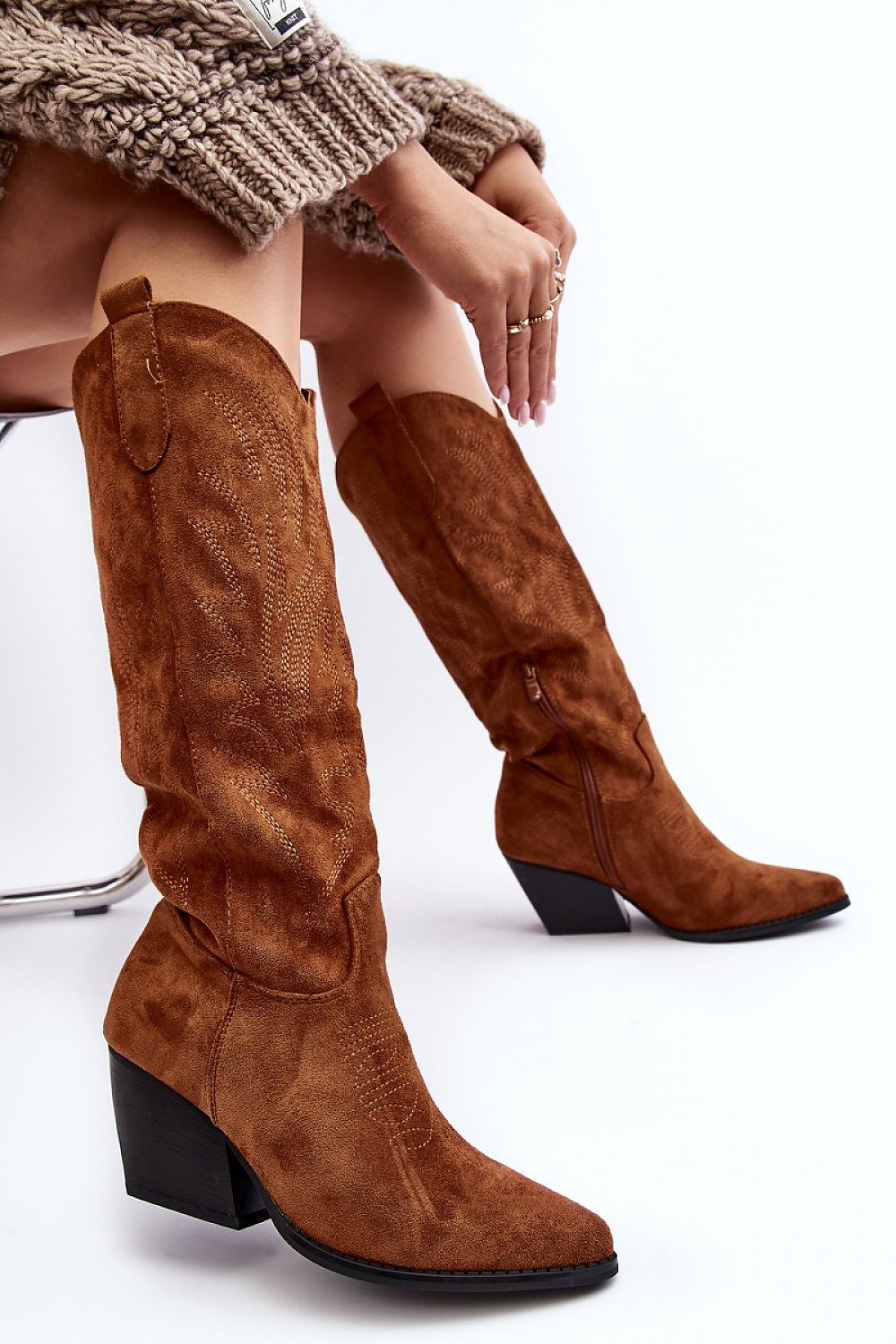 Stiefel mit Absätzen Model 188701 Step in style