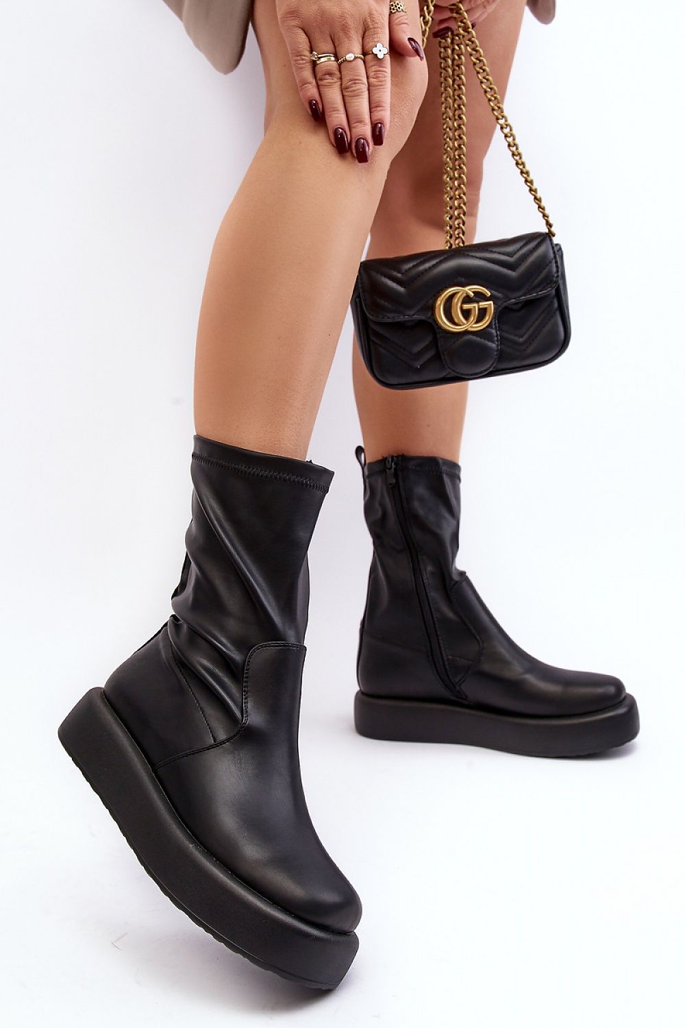 Plateau-Stiefeletten Model 190440 Step in style
