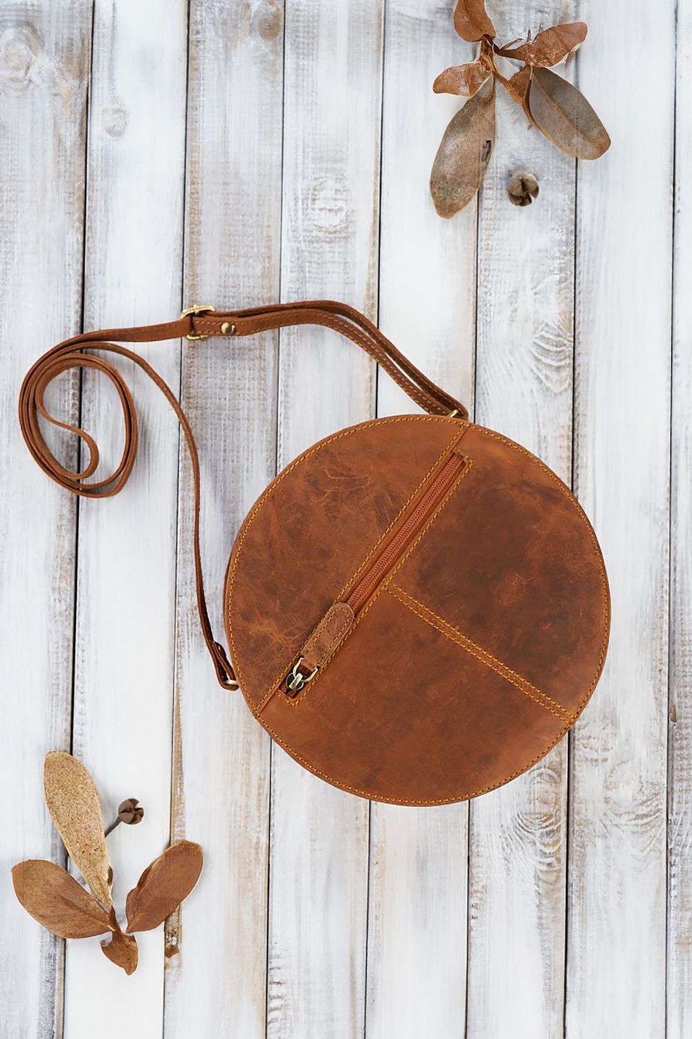 Naturledertasche Model 191522 Galanter