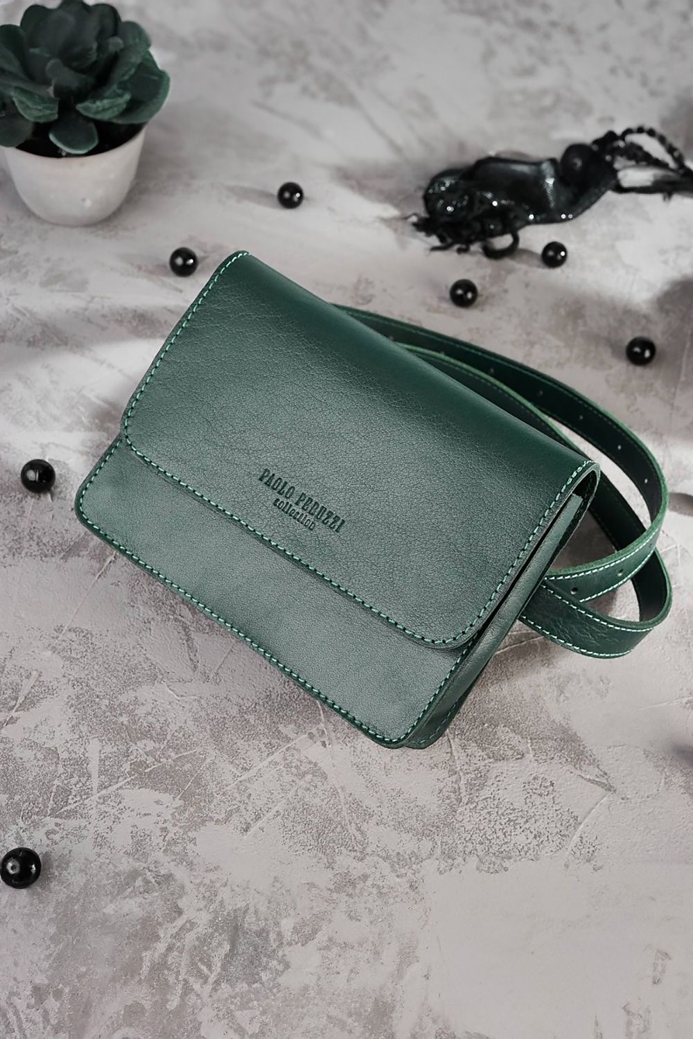 Naturledertasche Model 191540 Galanter