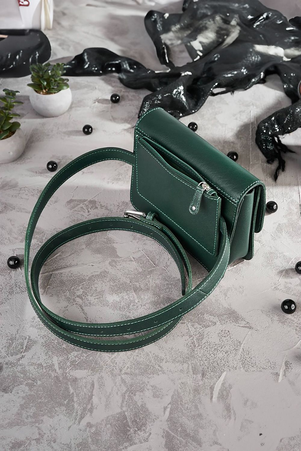 Naturledertasche Model 191540 Galanter