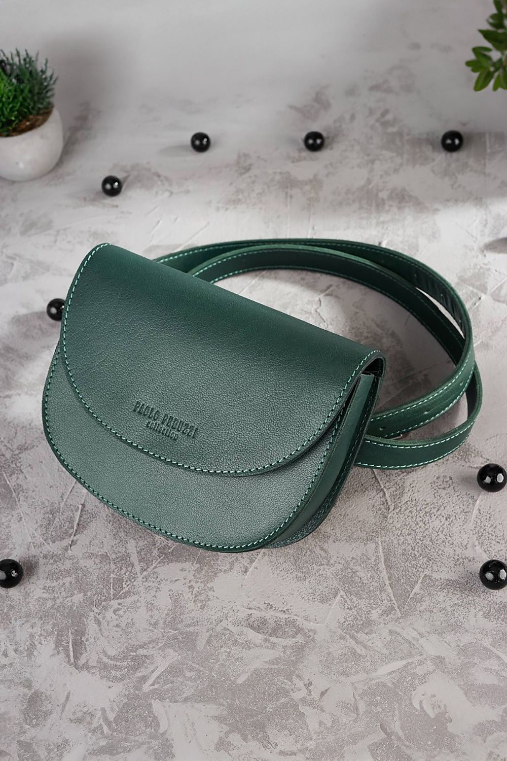 Naturledertasche Model 191541 Galanter