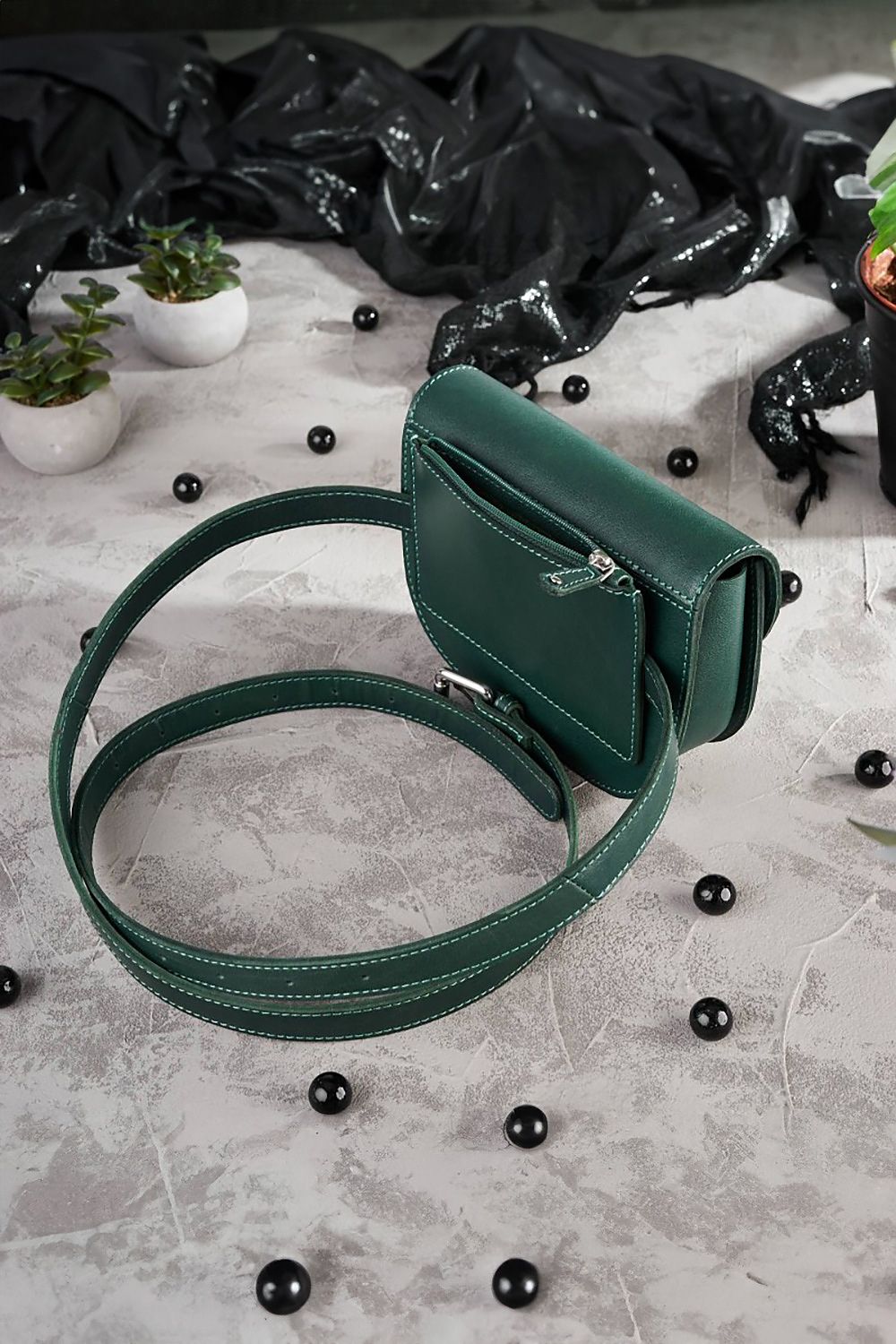 Naturledertasche Model 191541 Galanter