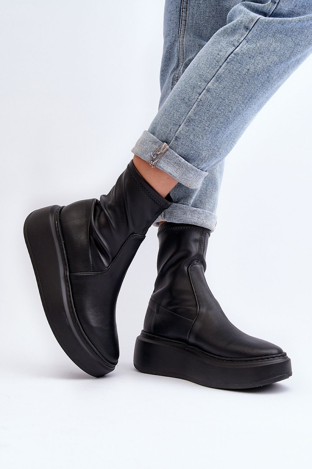 Plateau-Stiefeletten Model 192283 Step in style