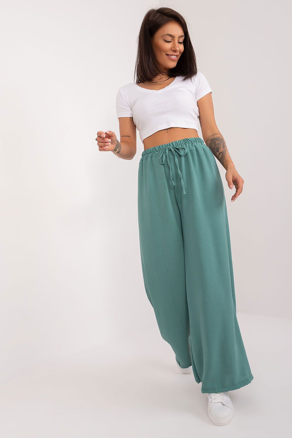 Damen Hose Model 194716 Italy Moda