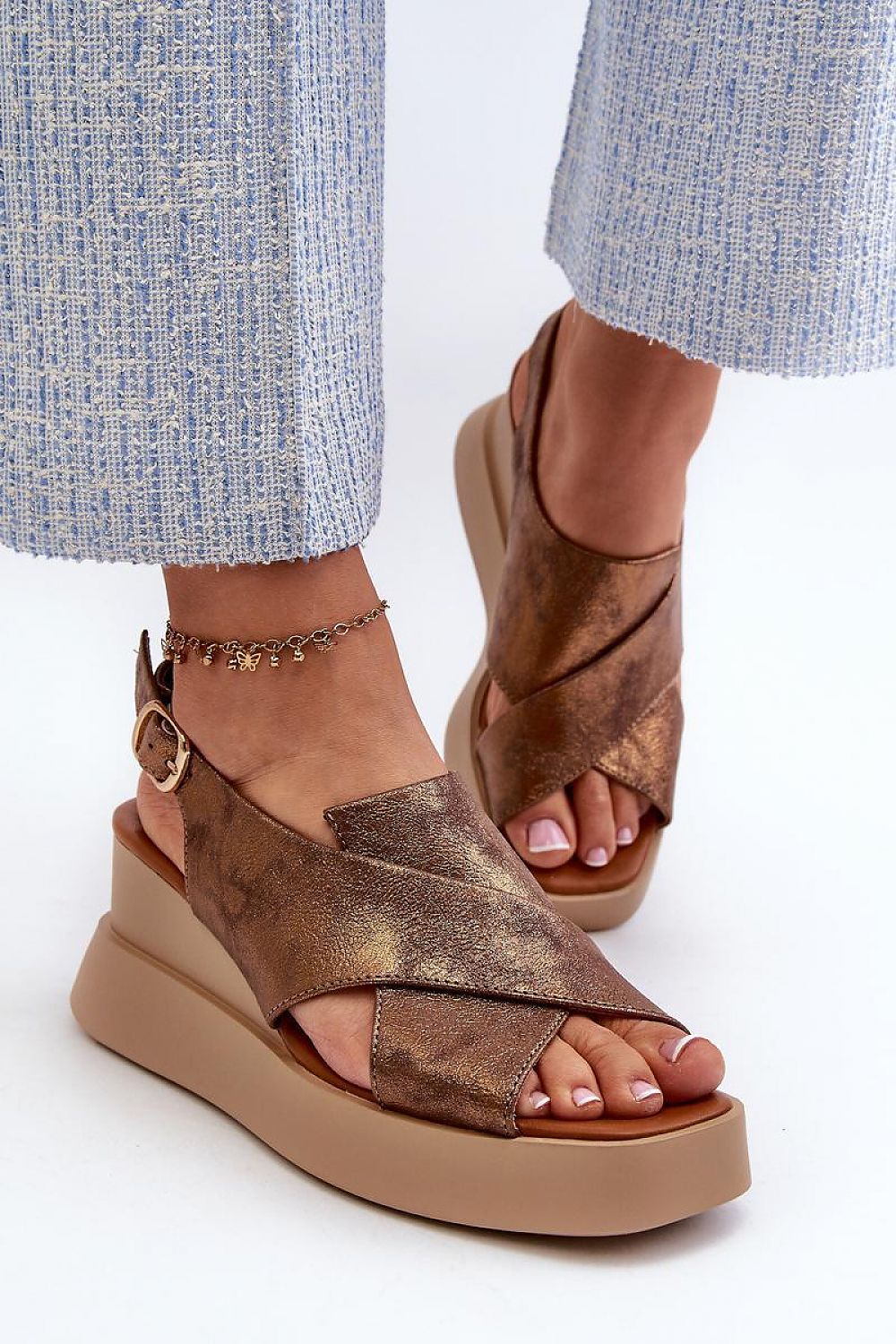 Keilabsatz Sandalen Model 196326 Step in style