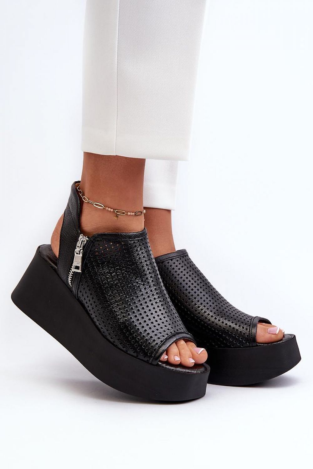 Keilabsatz Sandalen Model 196626 Step in style