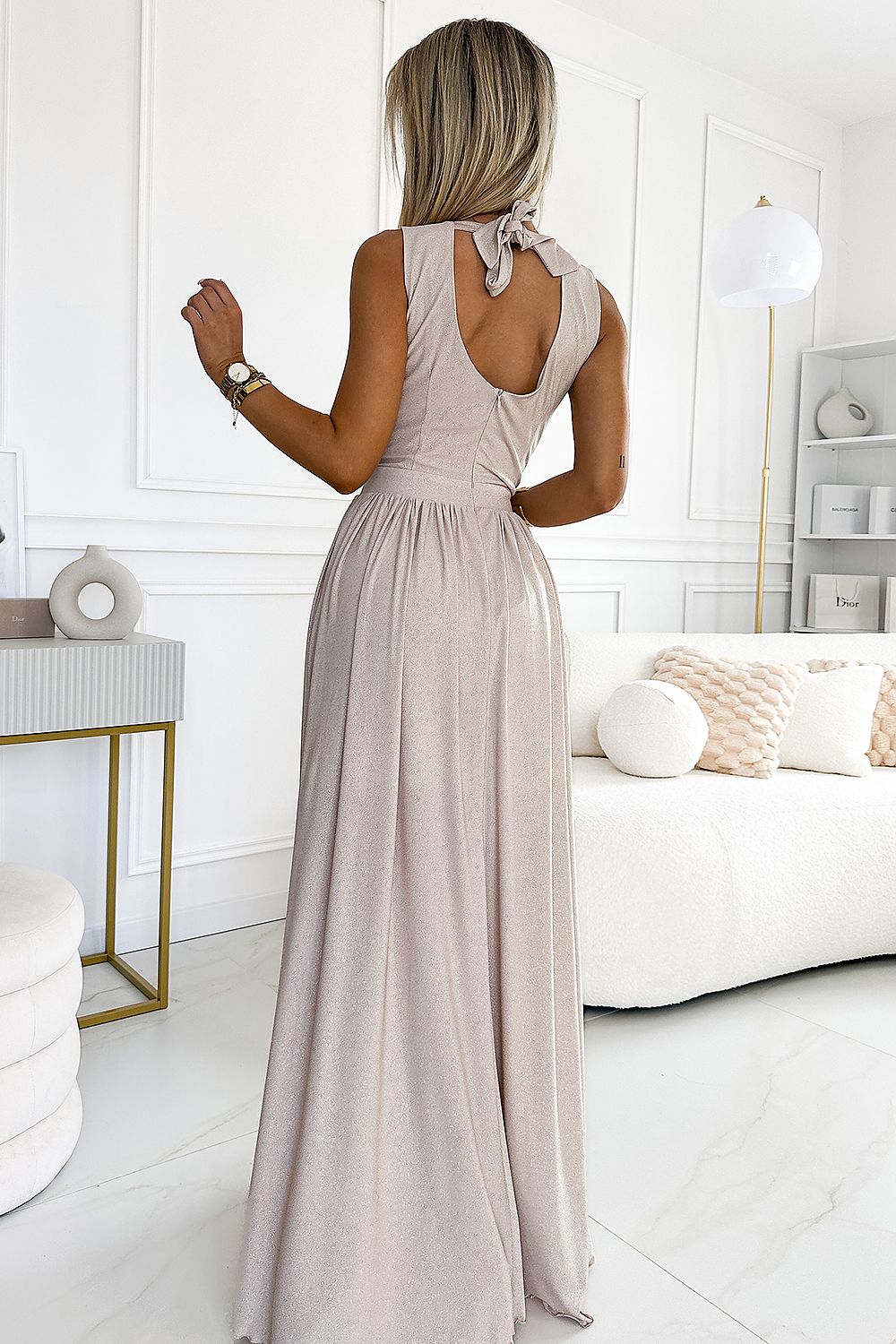 Langes Kleid Model 197805 Numoco