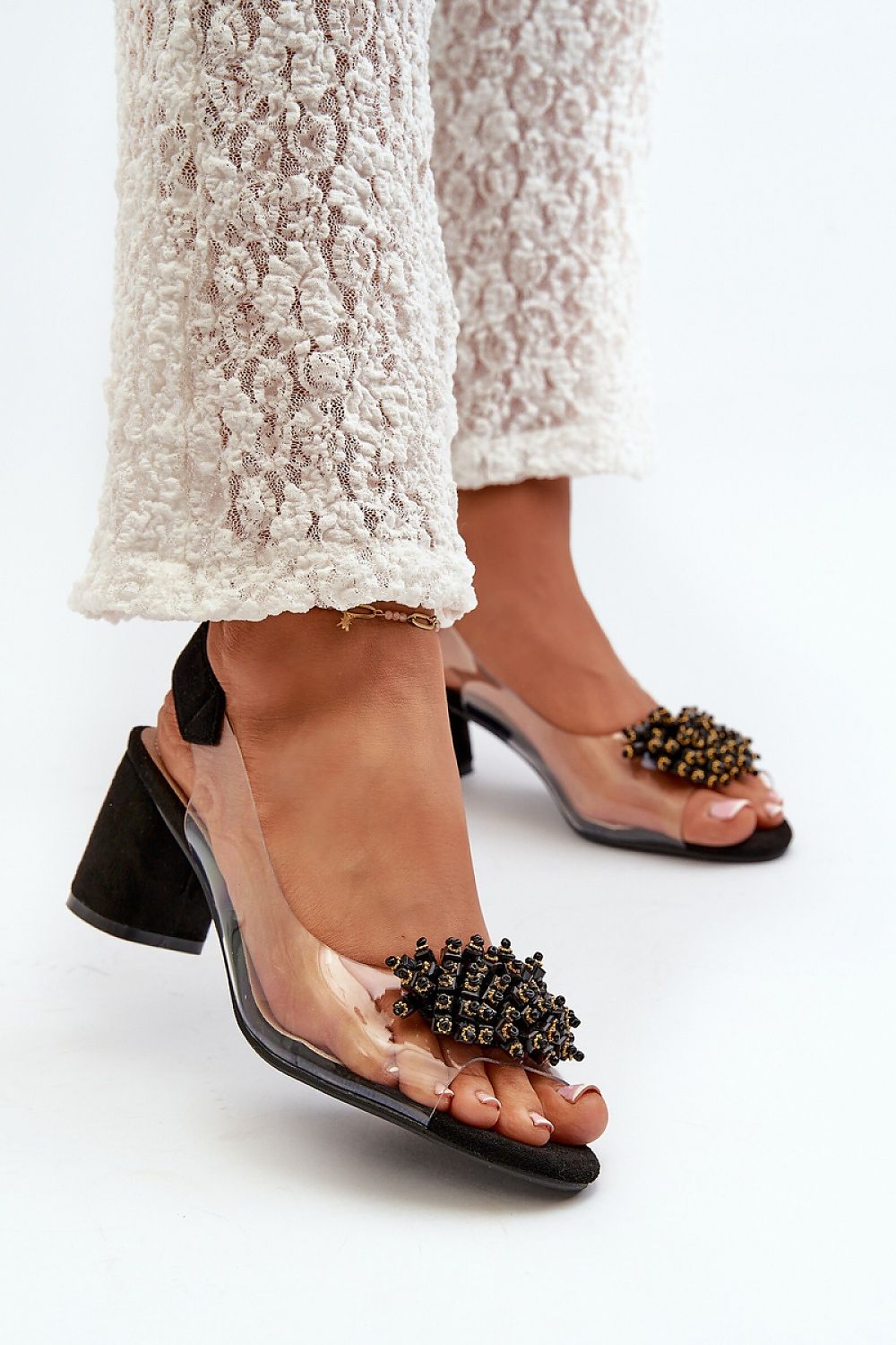 Sandalen mit Absatz Model 198399 Step in style
