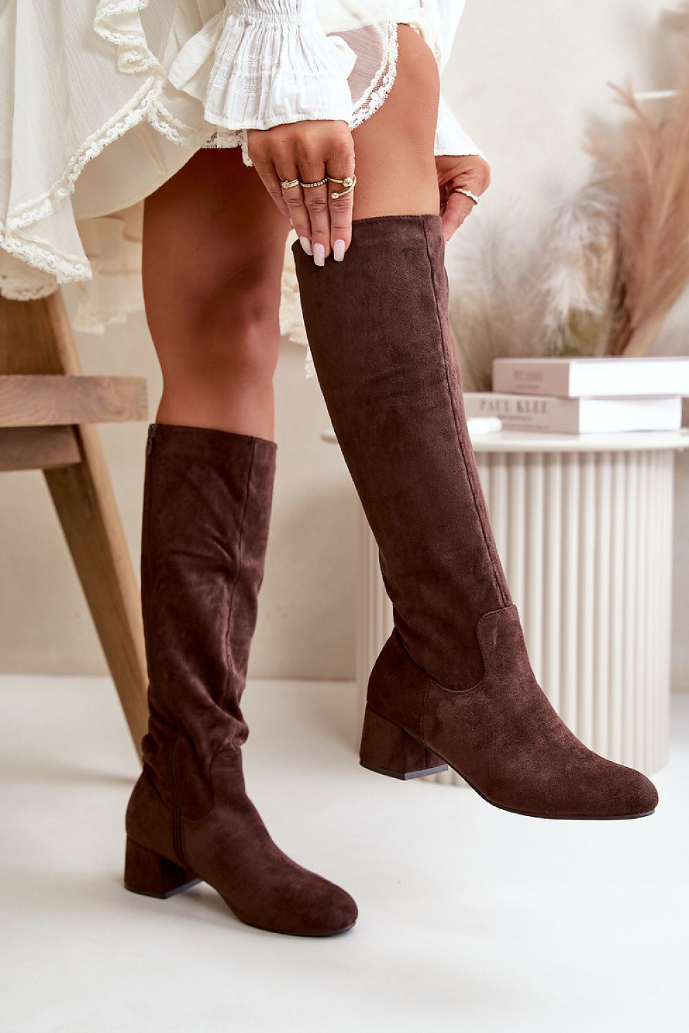 Stiefel mit Absätzen Model 199140 Step in style