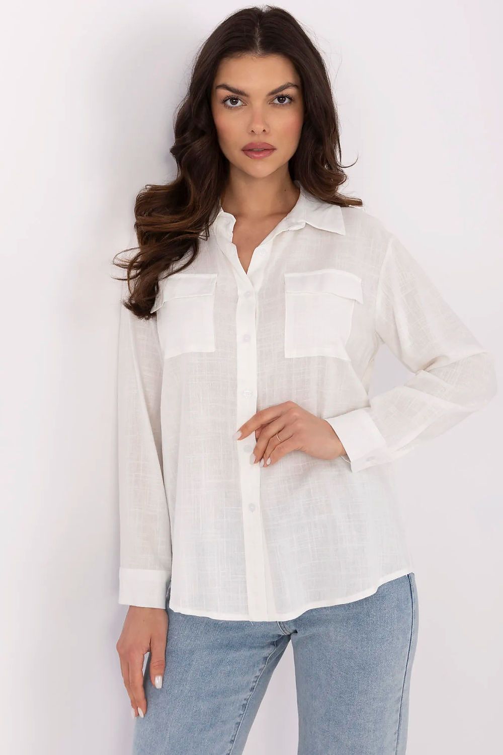 Langarm Hemd model 211481 NM