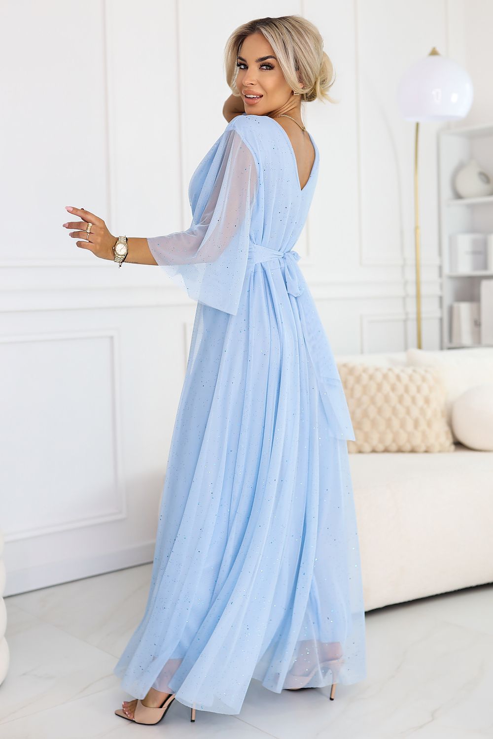 Langes Kleid model 227119 Numoco