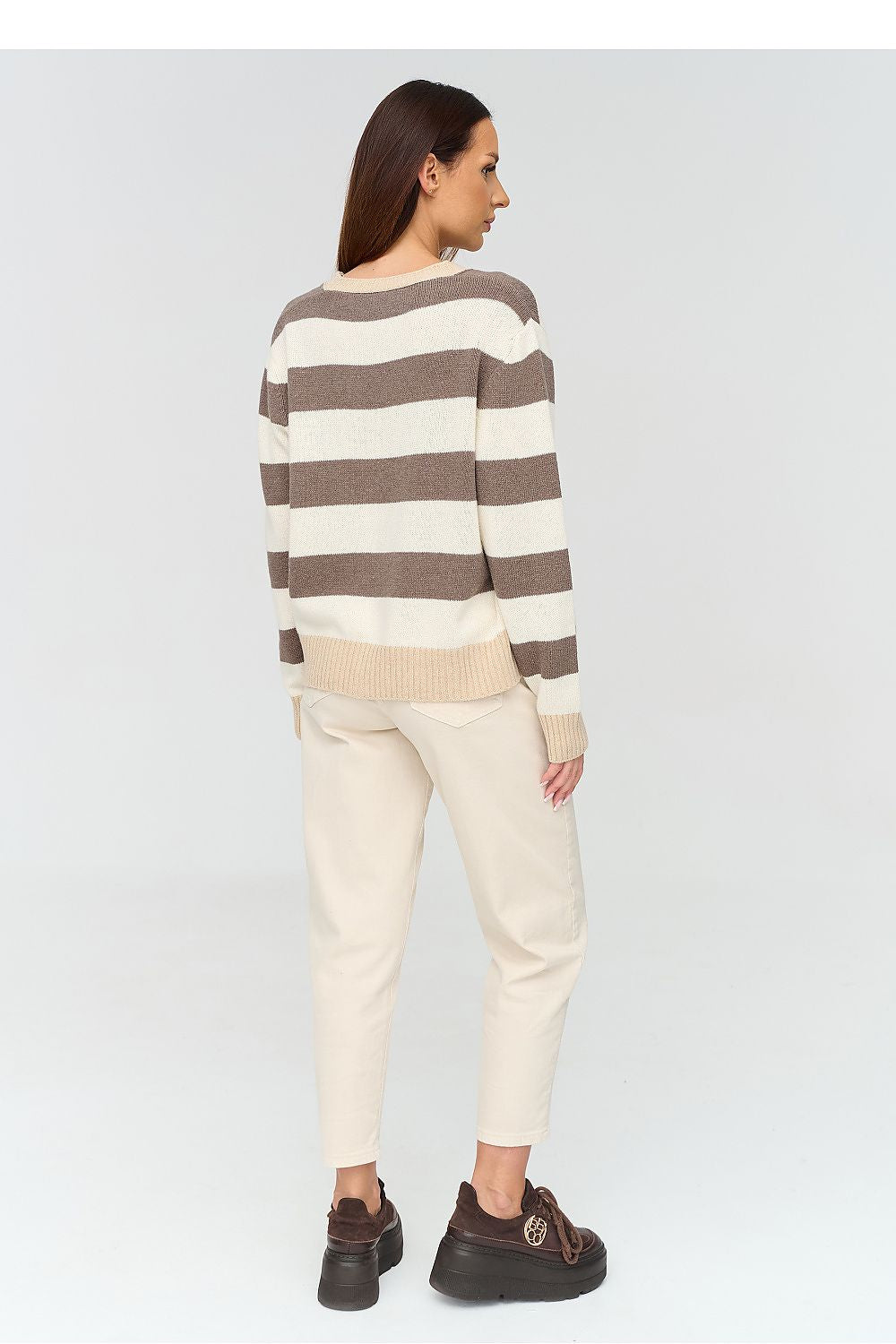 Cardigan model 232004 Makadamia