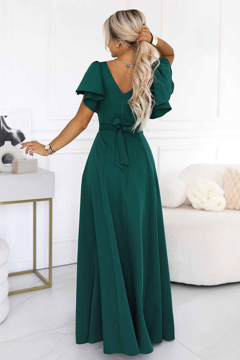 Langes Kleid model 232821 Numoco