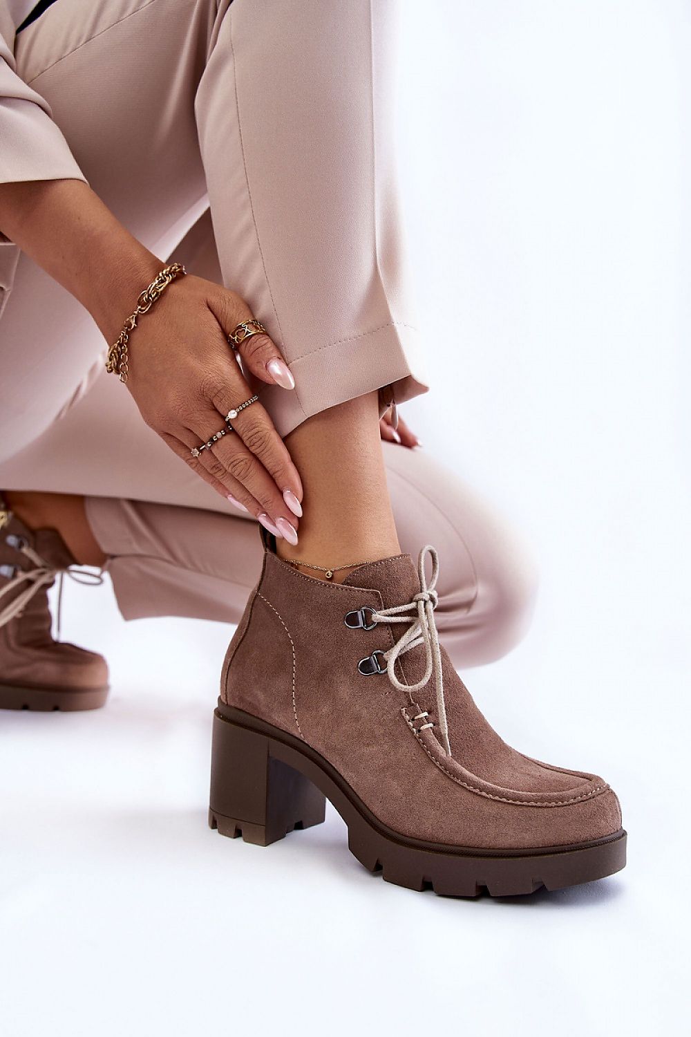 Stiefeletten mit Absatz Model 173781 Step in style