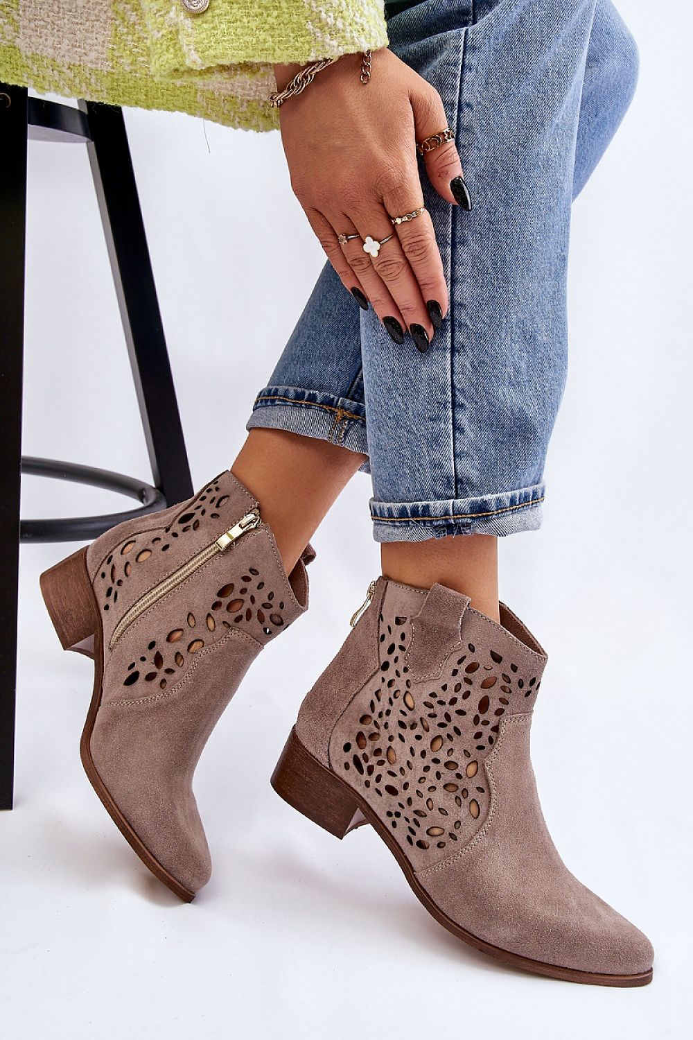 Stiefeletten mit Absatz Model 175551 Step in style