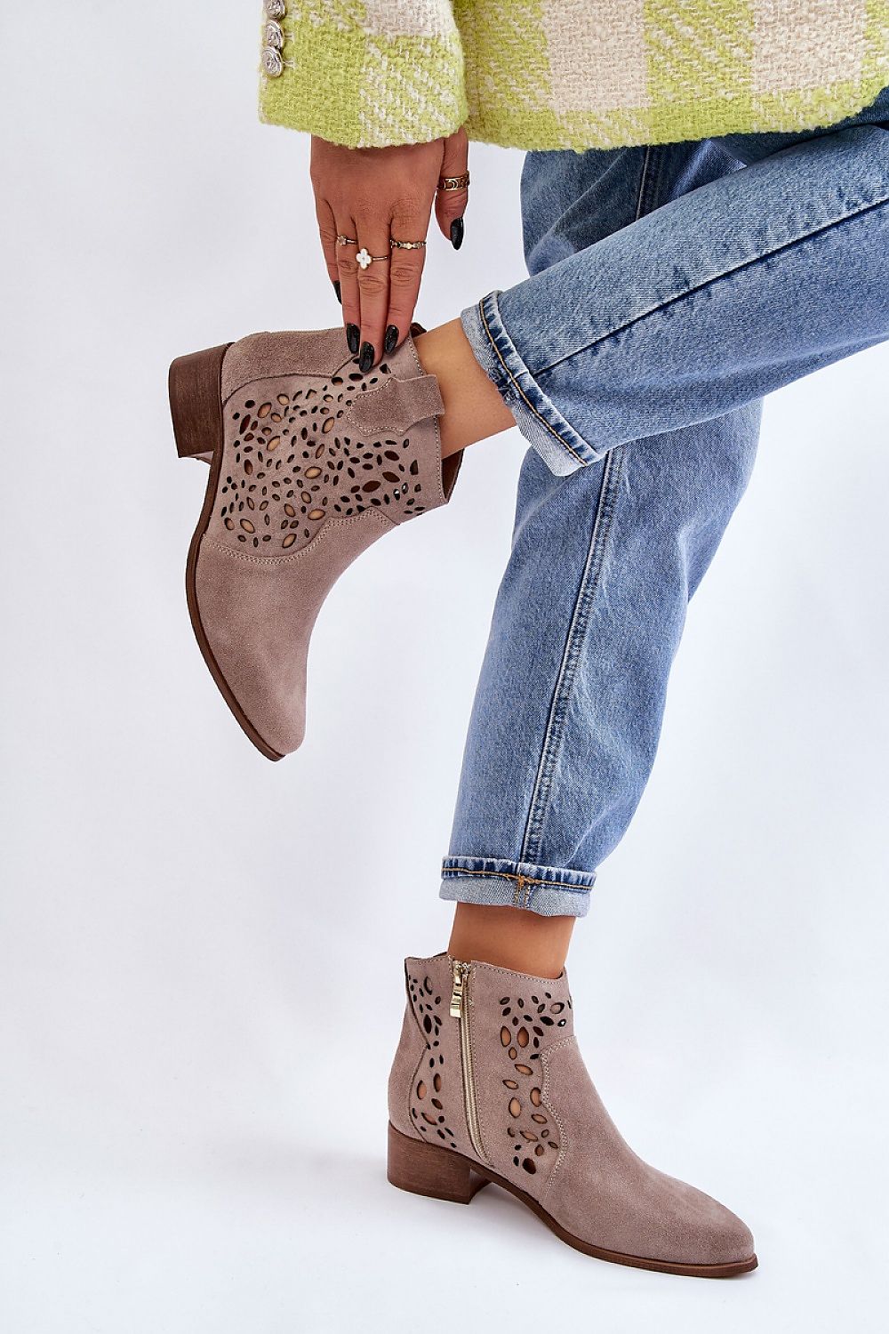 Stiefeletten mit Absatz Model 175551 Step in style