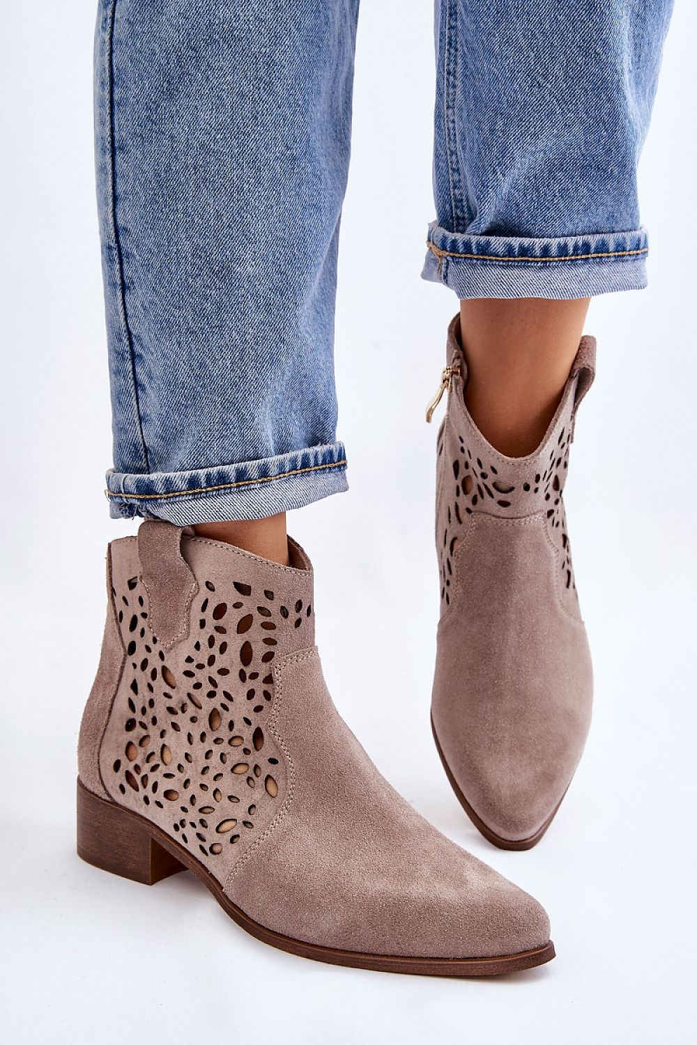 Stiefeletten mit Absatz Model 175551 Step in style