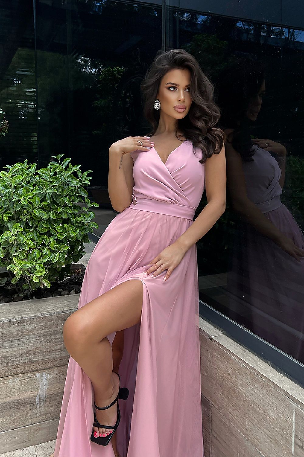 Abendkleid Model 177814 Bicotone