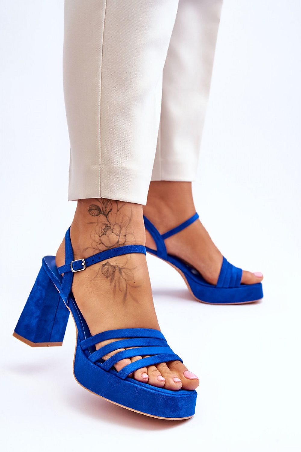Sandalen mit Absatz Model 179123 Step in style