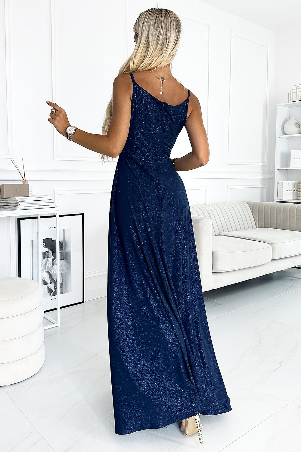 Langes Kleid Model 183704 Numoco