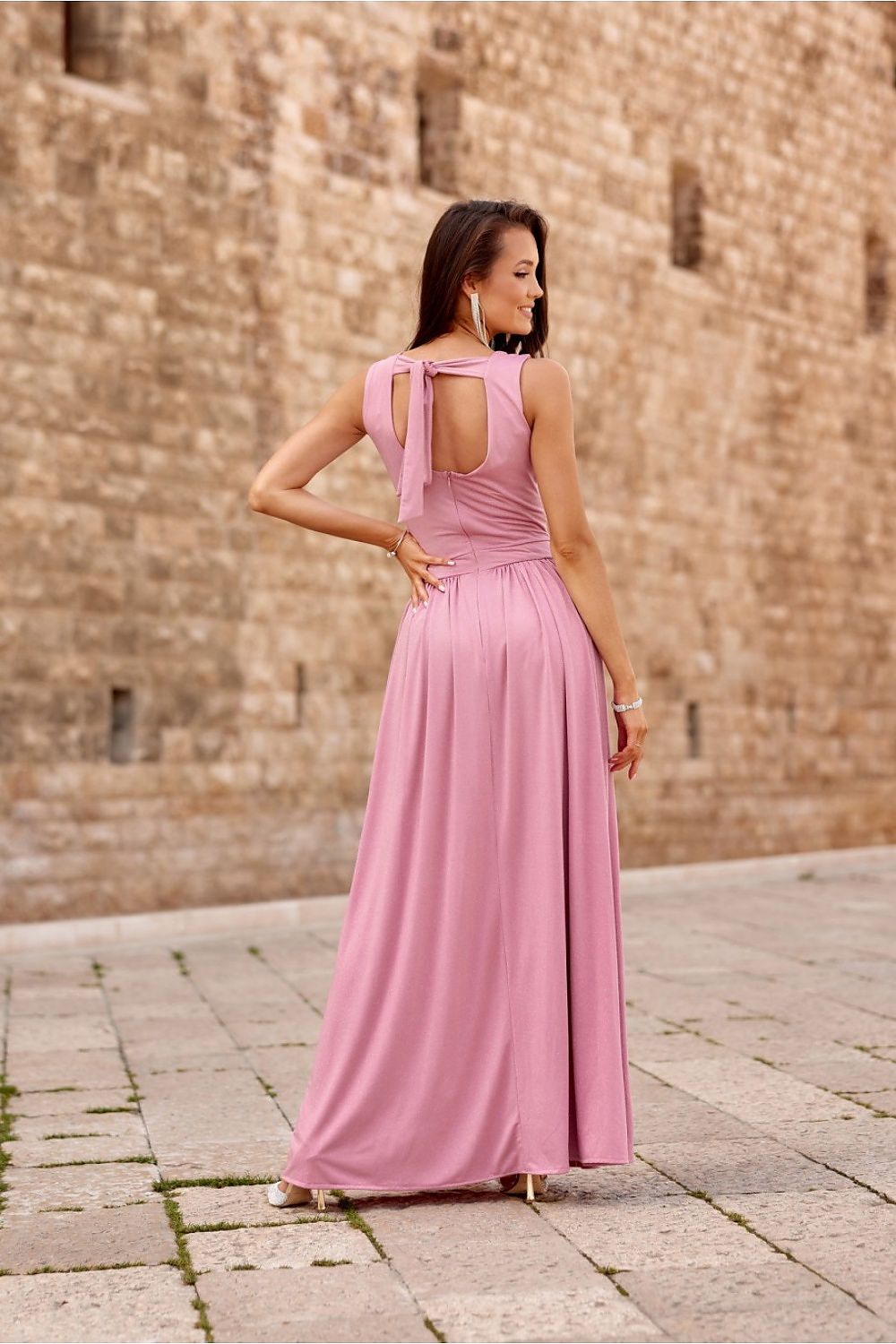 Langes Kleid Model 183765 Roco Fashion