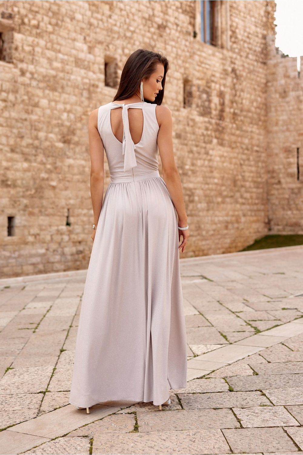 Langes Kleid Model 183774 Roco Fashion