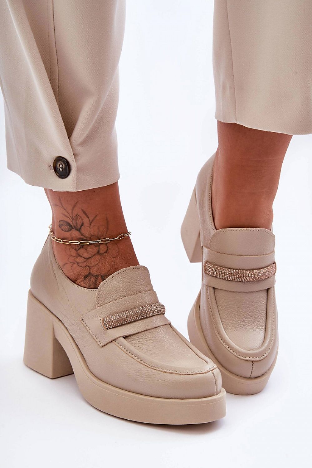 Schuhe mit Absatz Model 183964 Step in style