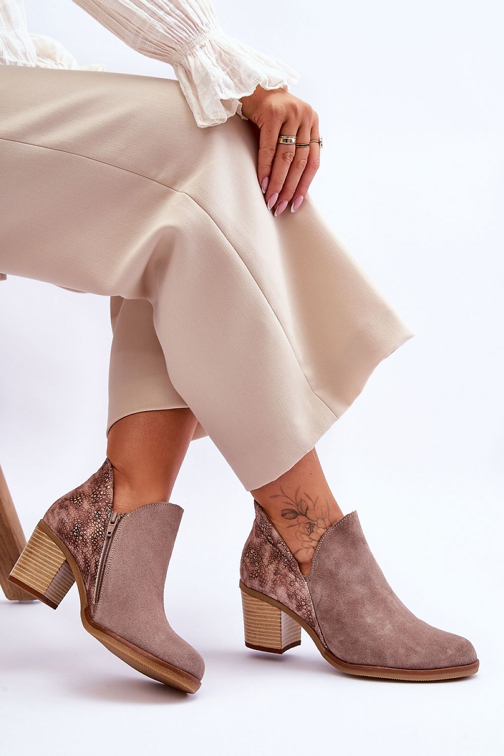 Stiefeletten mit Absatz Model 183999 Step in style