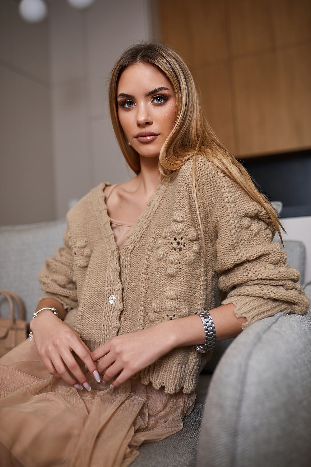 Cardigan Model 184105 Fasardi
