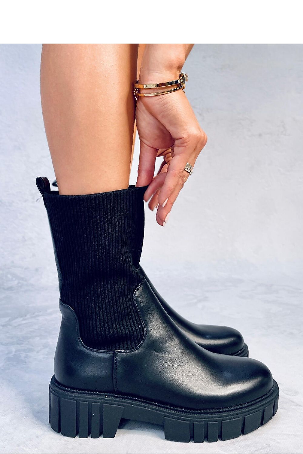 Stiefeletten mit Absatz Model 184479 Inello