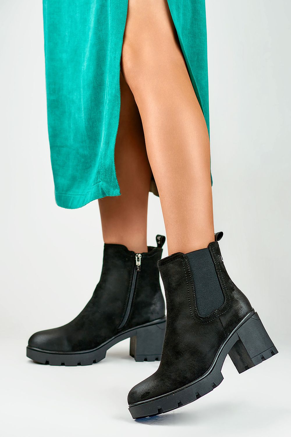 Stiefeletten mit Absatz Model 184619 PRIMO