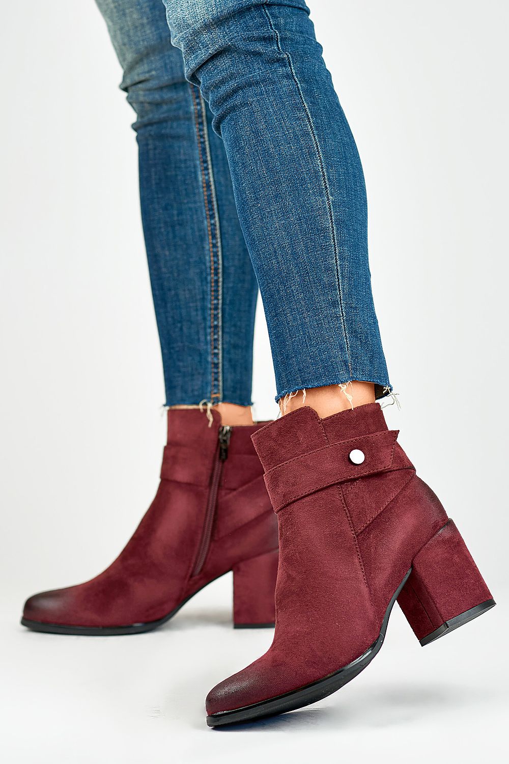Stiefeletten mit Absatz Model 184623 PRIMO