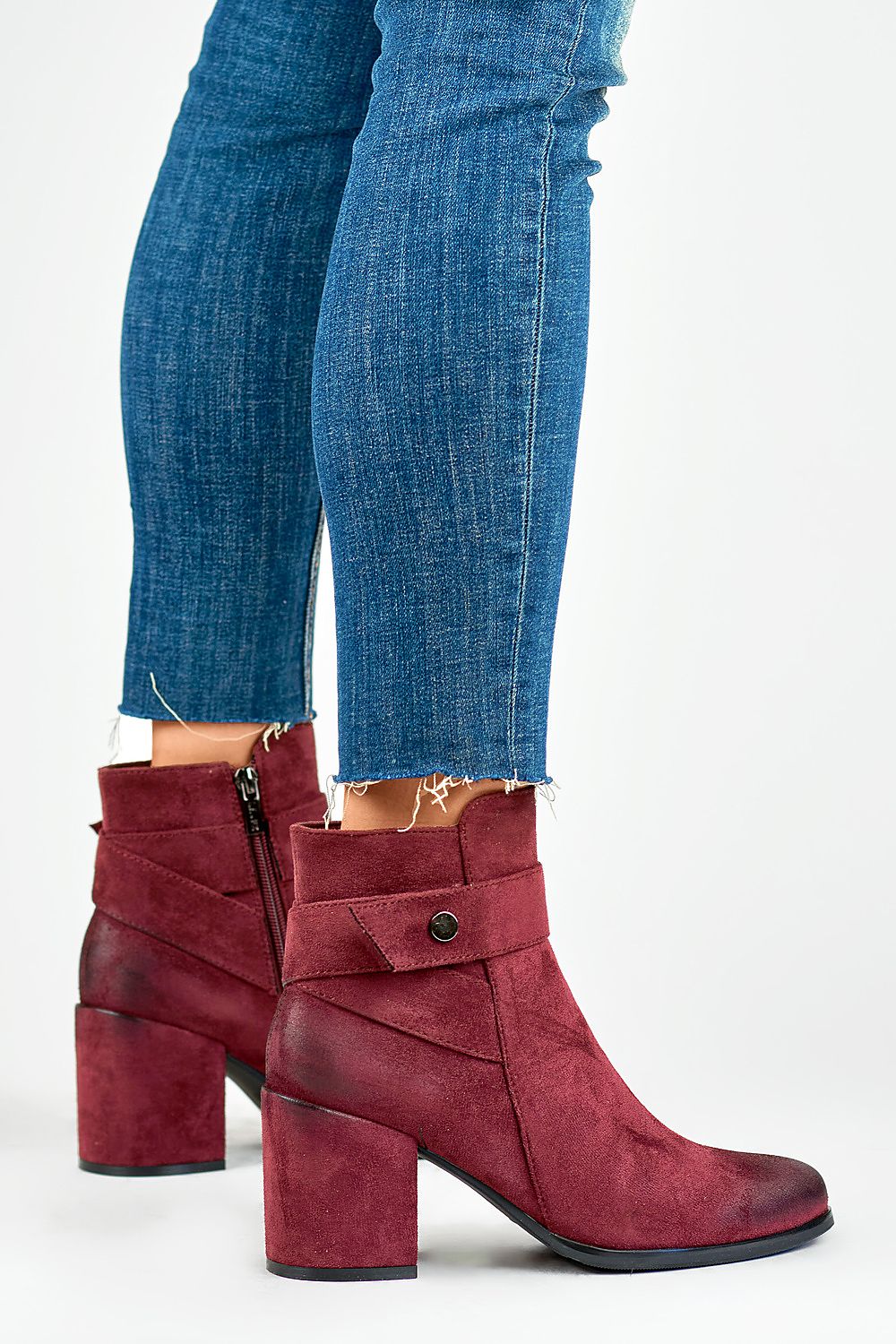 Stiefeletten mit Absatz Model 184623 PRIMO