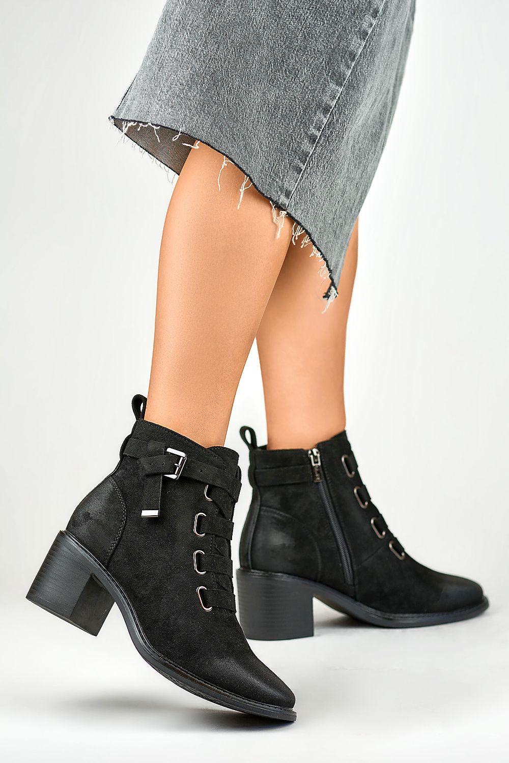 Stiefeletten mit Absatz Model 184627 PRIMO