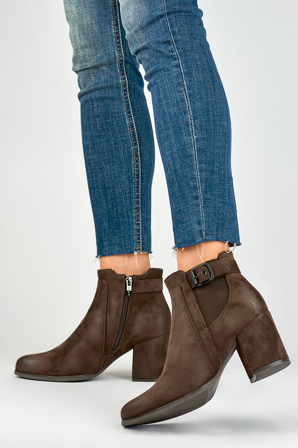 Stiefeletten mit Absatz Model 184631 PRIMO