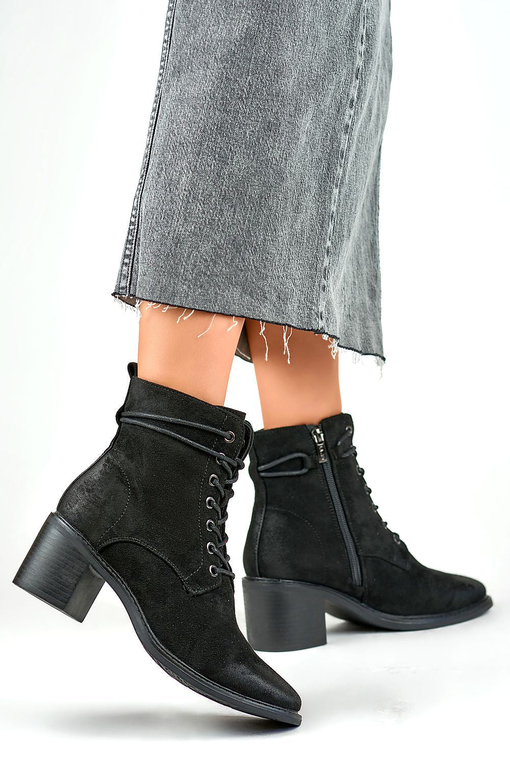 Stiefeletten mit Absatz Model 184635 PRIMO