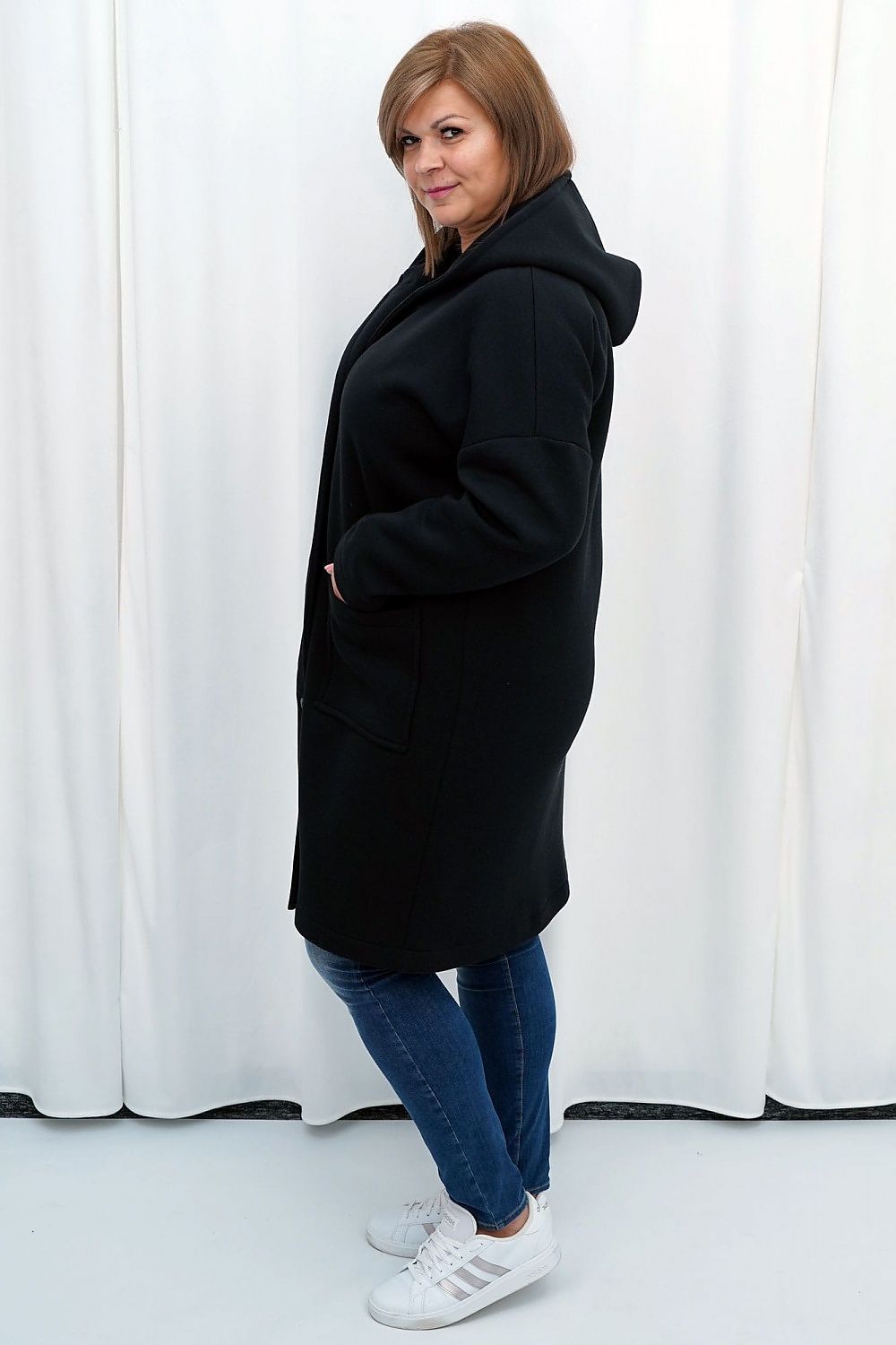 Mantel plus size Model 184904 Karko
