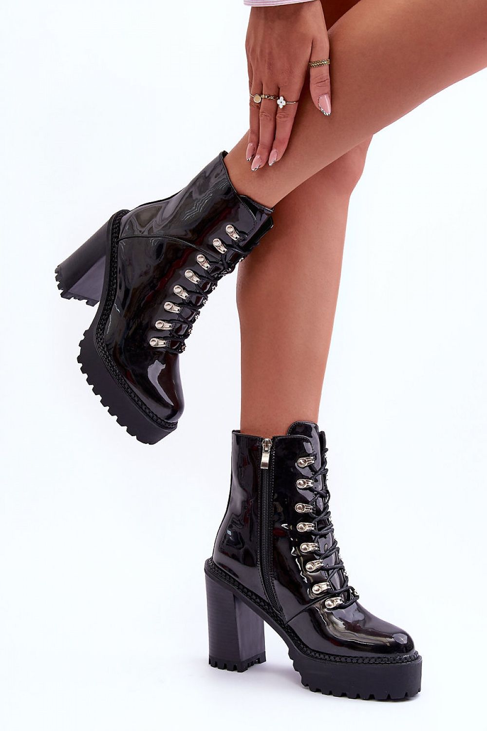 Stiefeletten mit Absatz Model 185053 Step in style