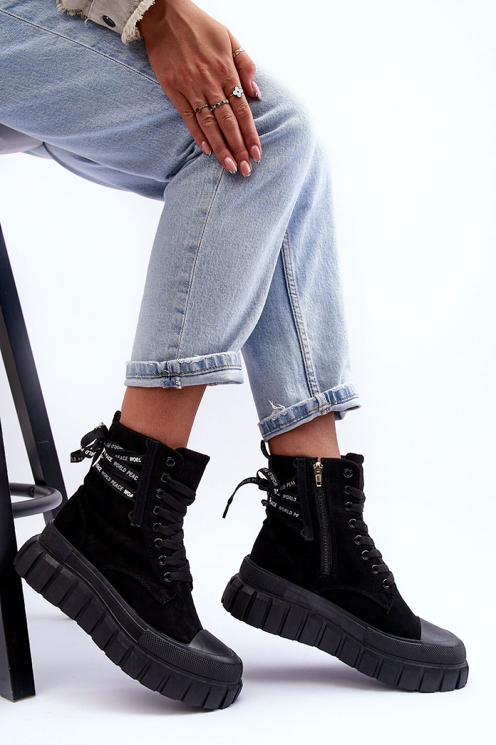 Plateau-Stiefeletten Model 185337 Step in style