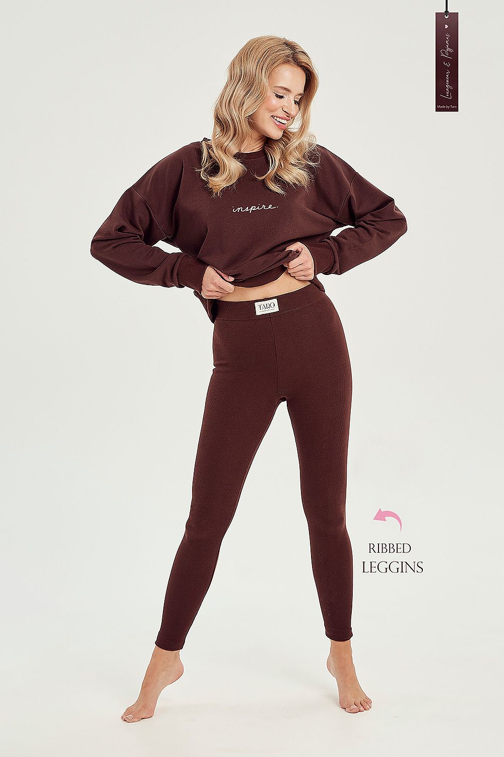 Leggings Model 185384 Taro