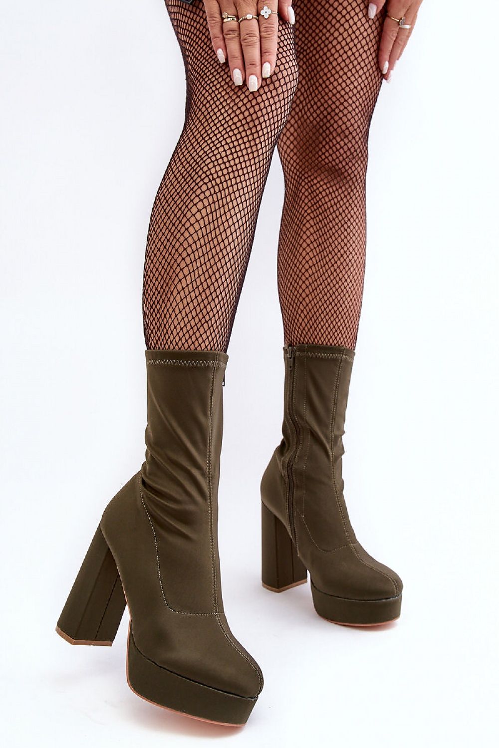 Stiefeletten mit Absatz Model 186024 Step in style