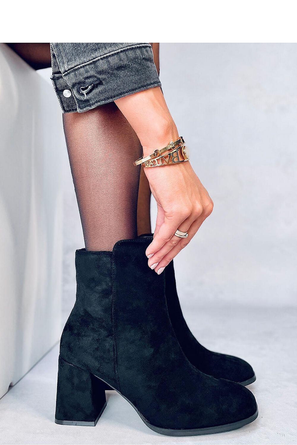 Stiefeletten mit Absatz Model 186277 Inello