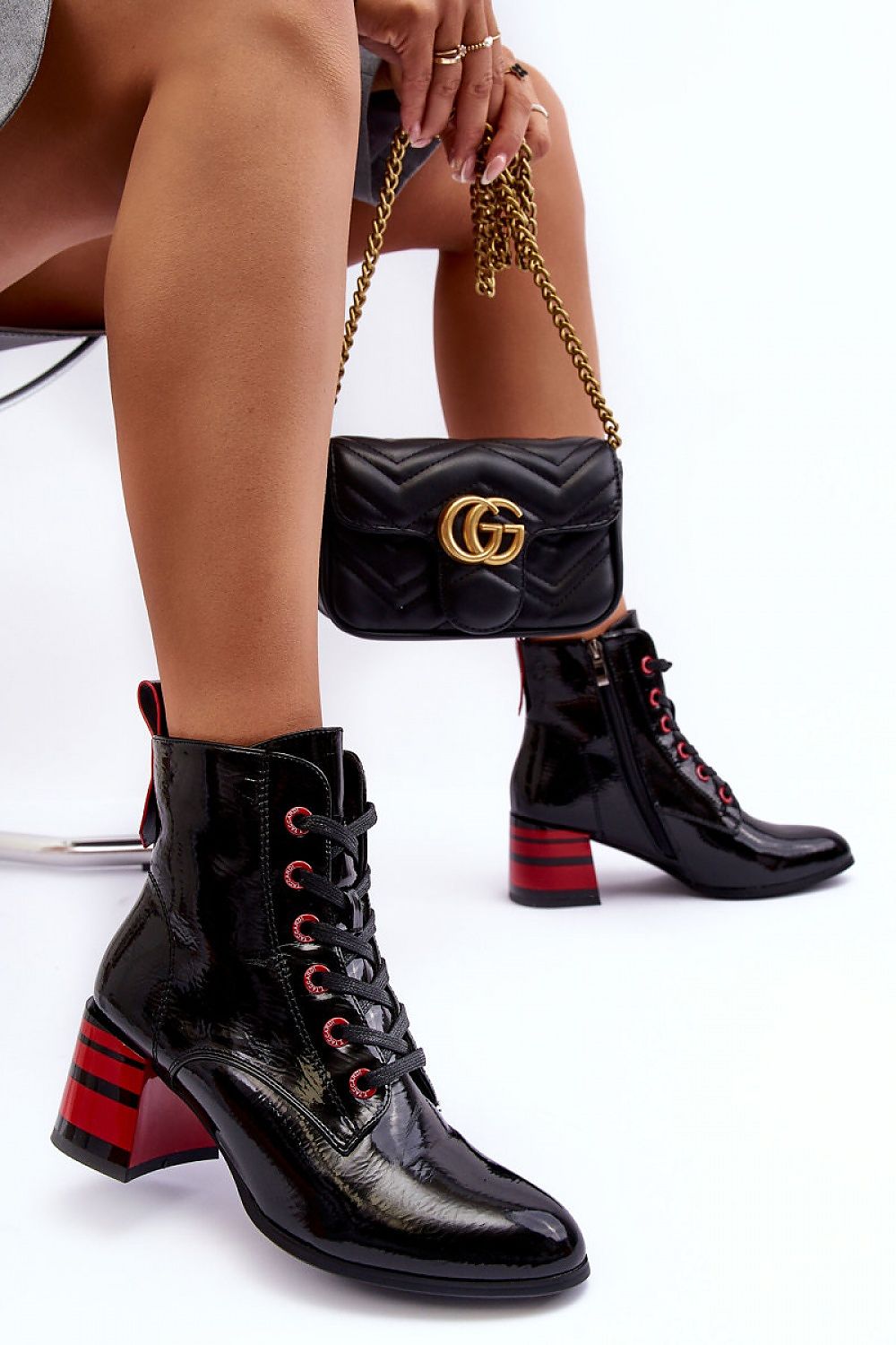 Stiefeletten mit Absatz Model 186686 Step in style