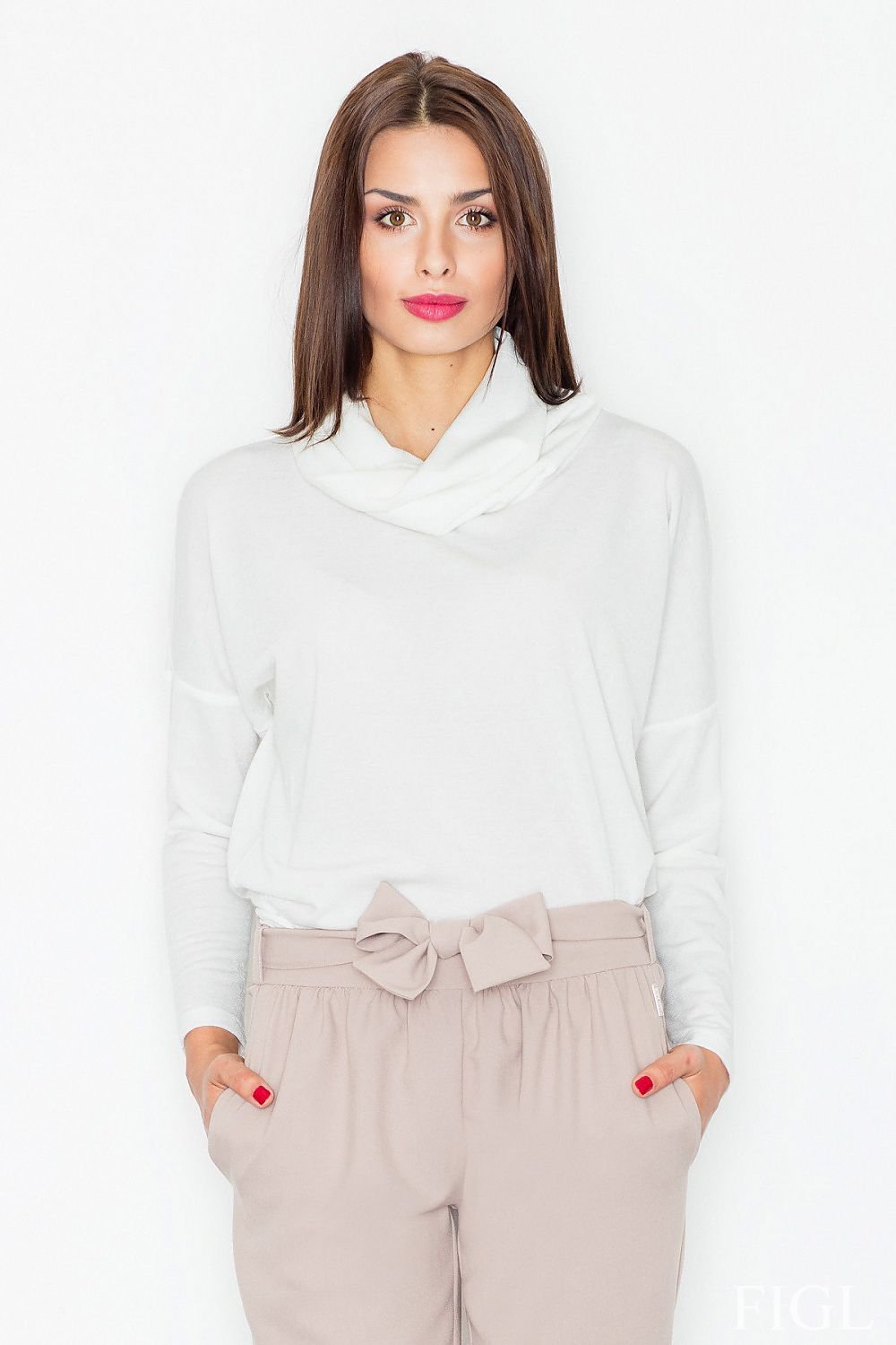 Rollkragenpullover Model 77074 Figl