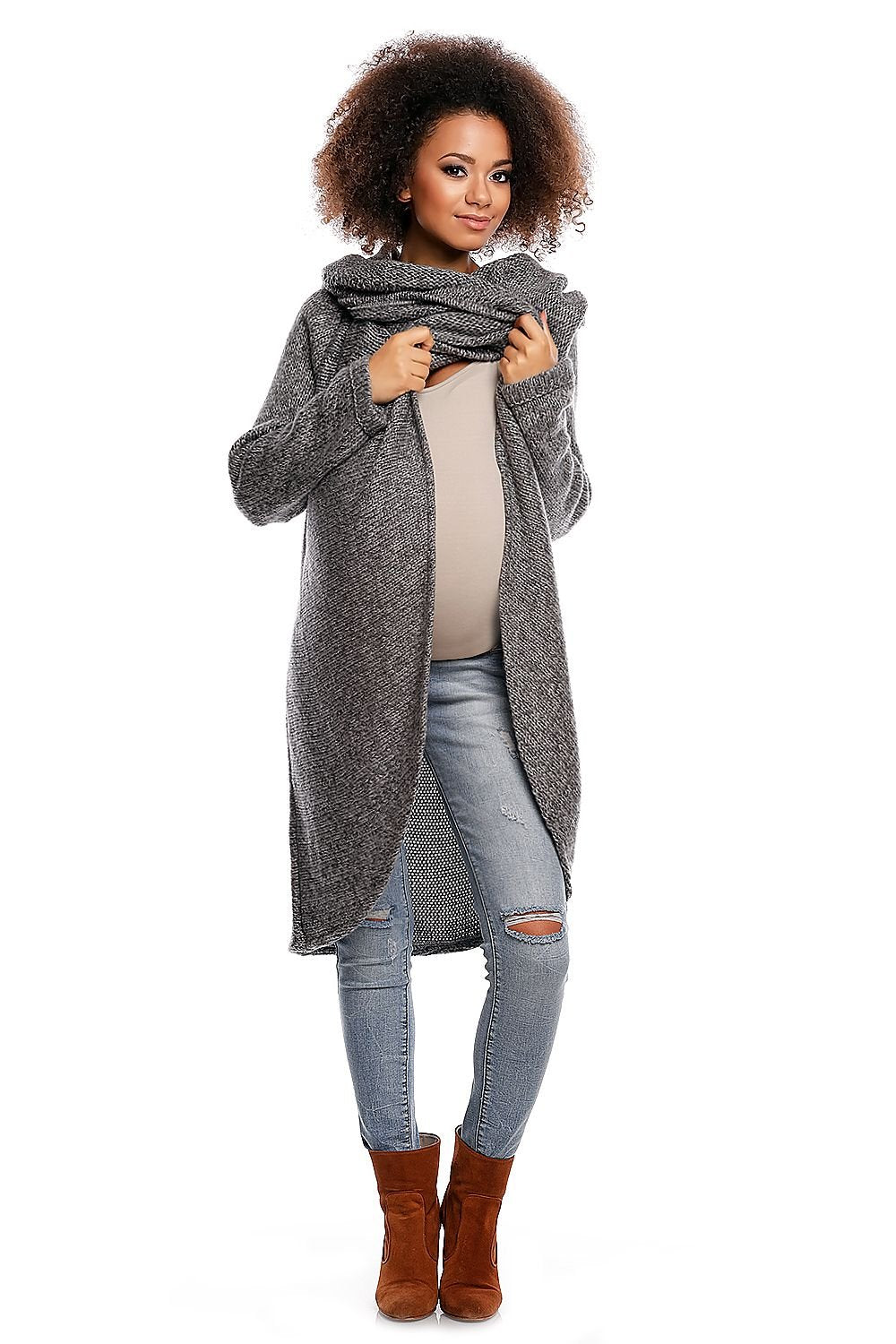 Langpullover Model 84290 PeeKaBoo