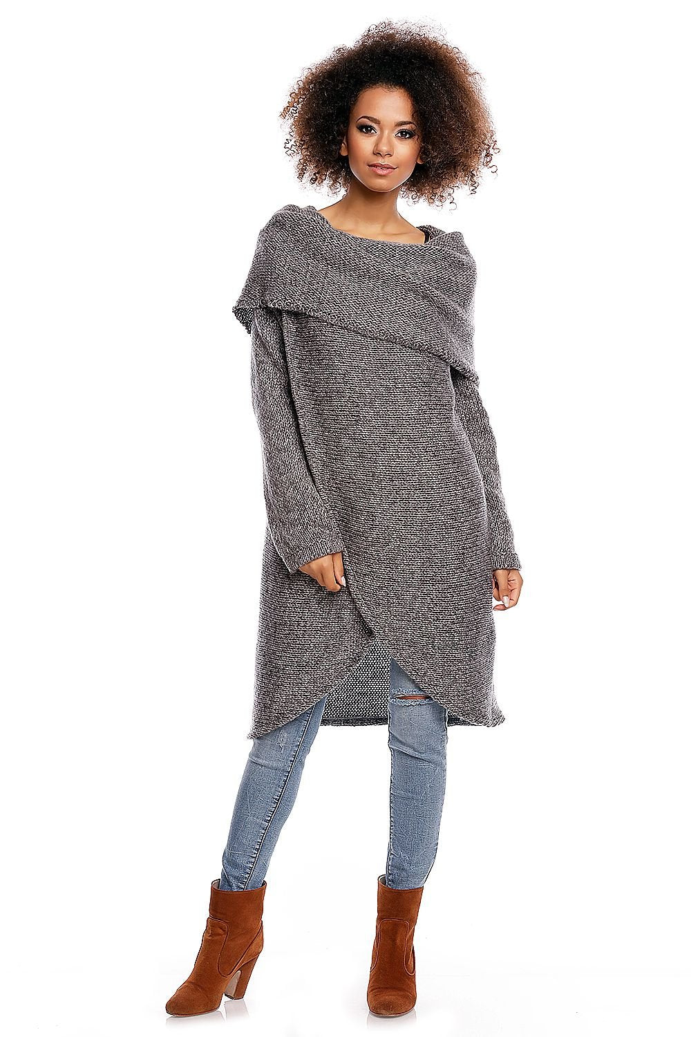 Langpullover Model 84297 PeeKaBoo
