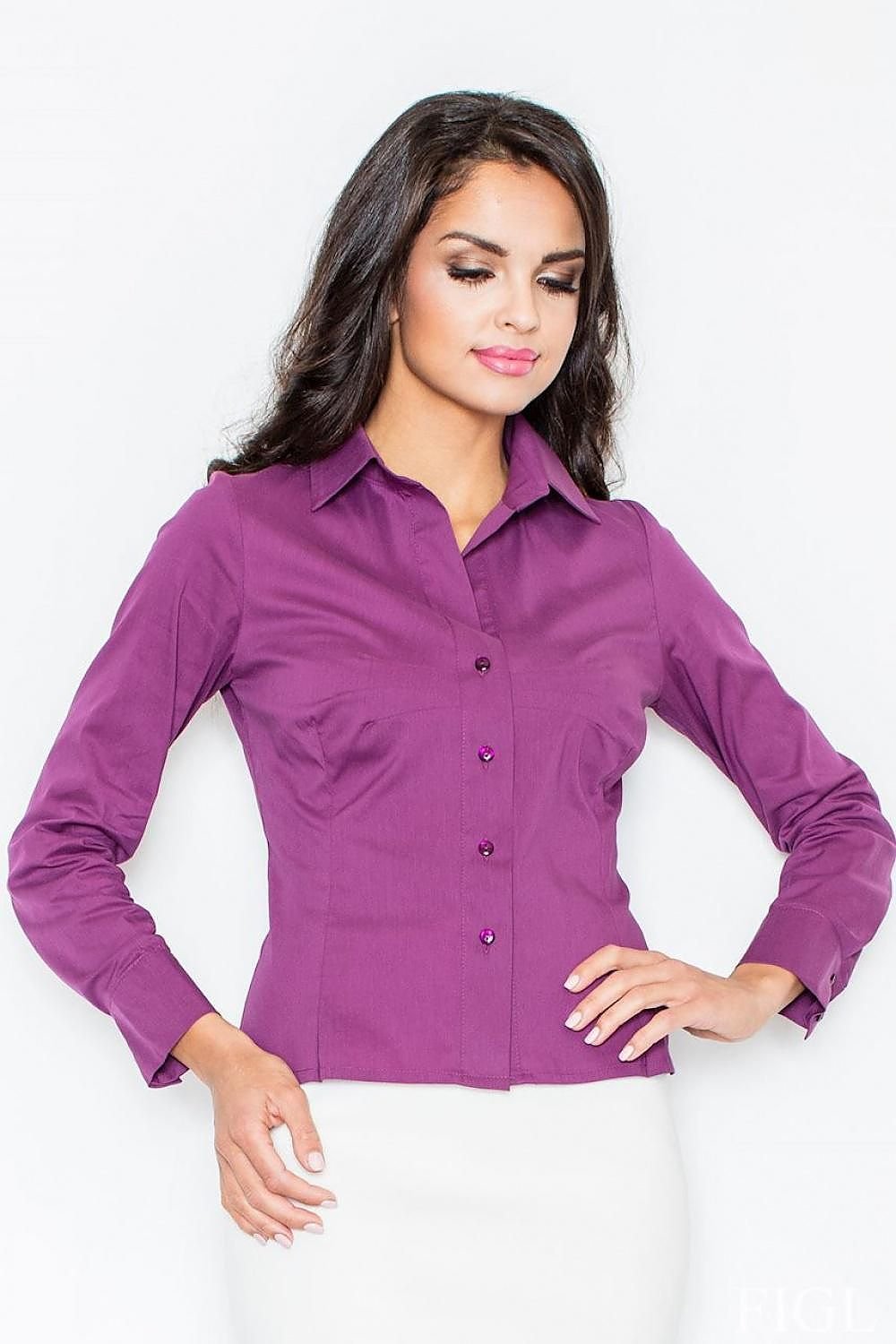 Langarm Hemd Model 111778 Figl