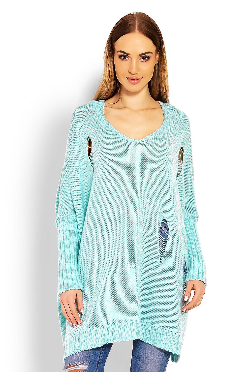 Langpullover Model 114563 PeeKaBoo