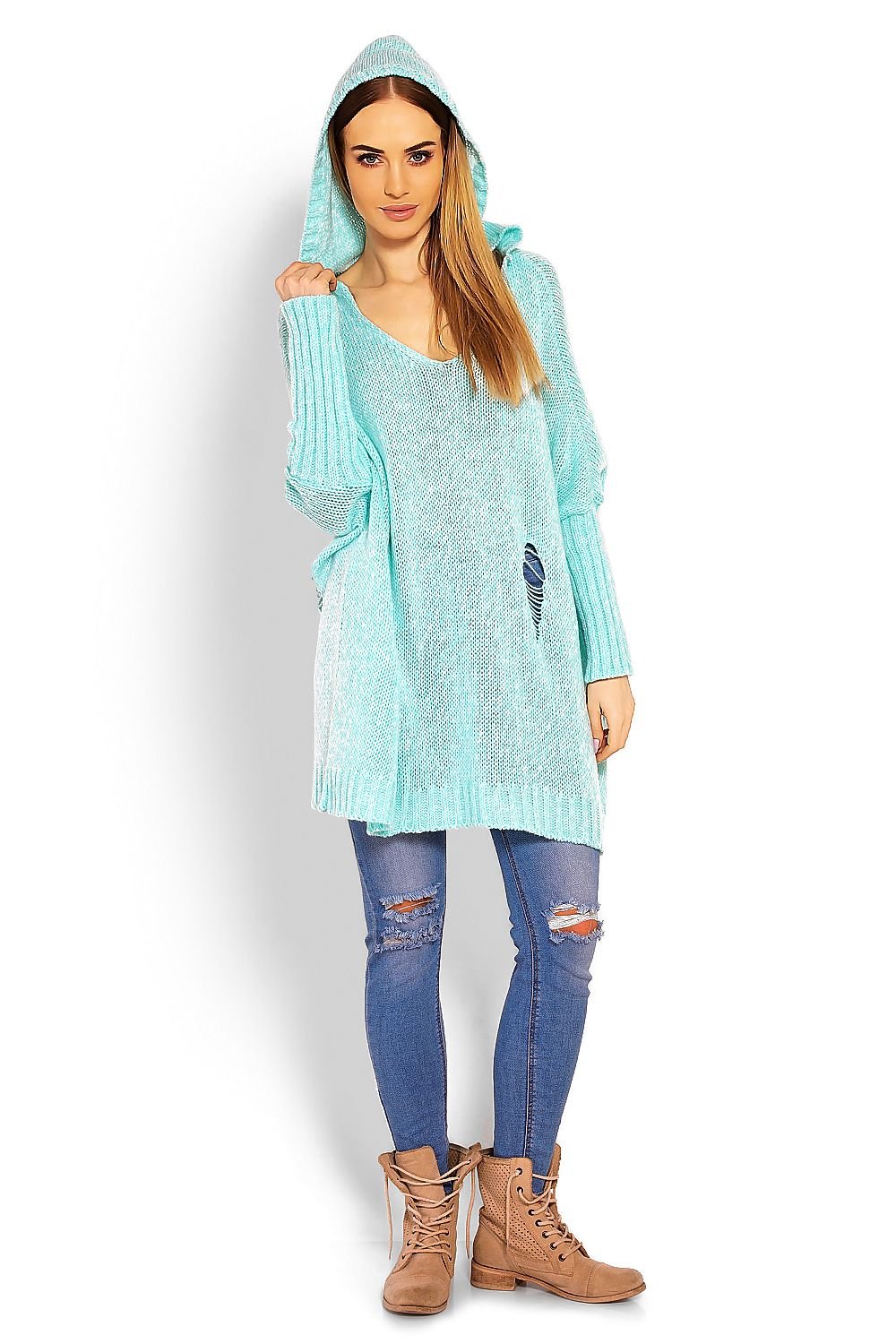 Langpullover Model 114563 PeeKaBoo